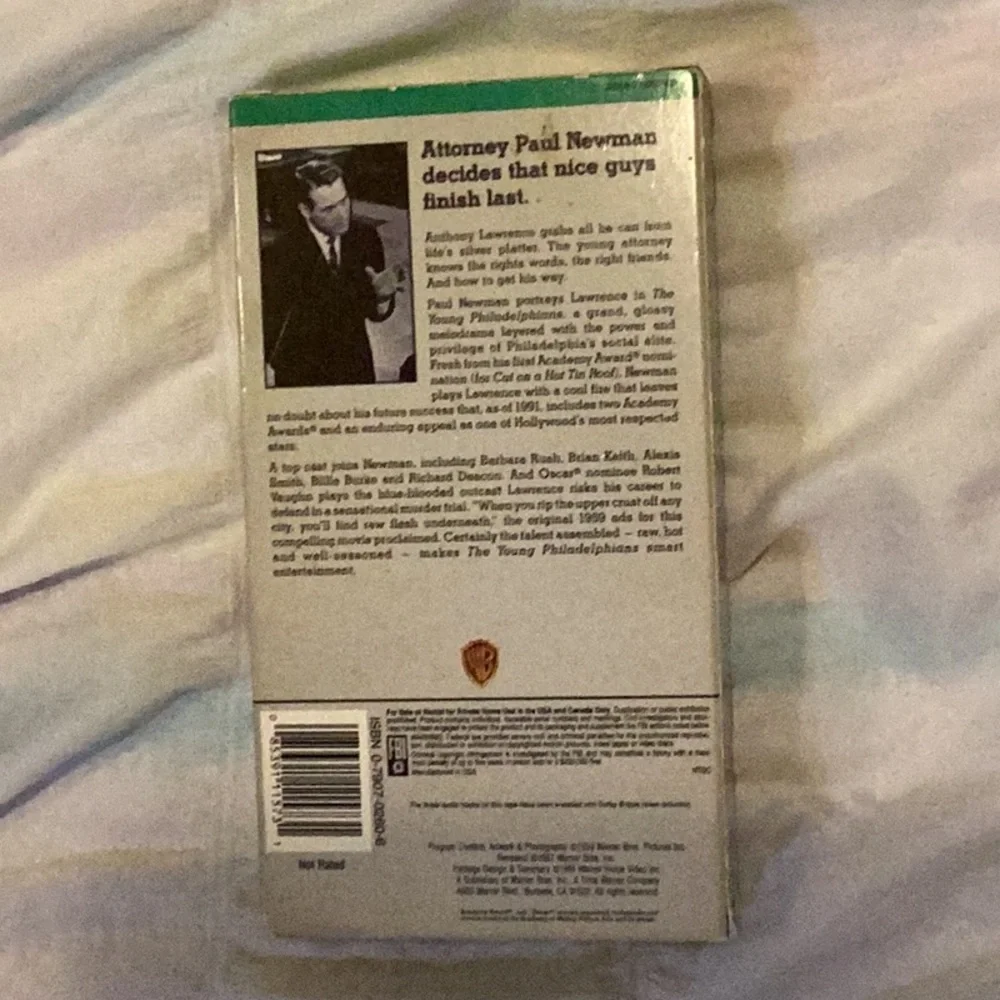 2 Paul Newman vhs movies, Hitchcock’s Torn Curtain & The Young Philadelphians